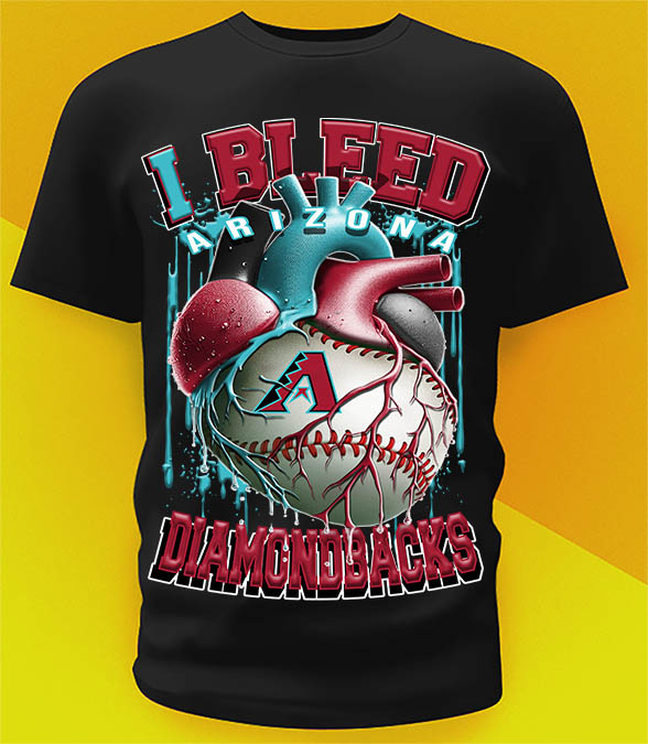 Arizona Diamondbacks Bleed Shirt