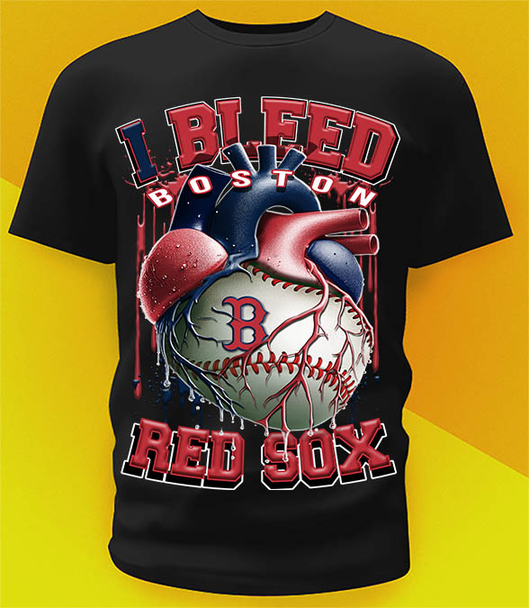 Boston Red Sox Bleed Shirt