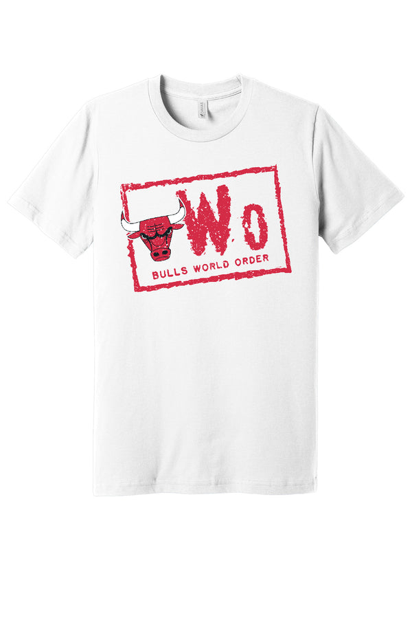 Chicago Bulls NWO T-shirt 6 Sizes S-5XL!! Fast Ship 🏀