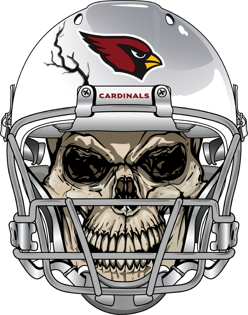 Arizona Cardinals Helmet - Sticker at Sticker Shoppe