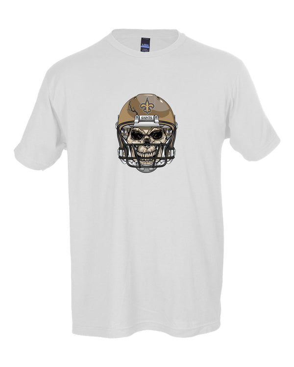 New Orleans Saints Skull Helmet Shirt
