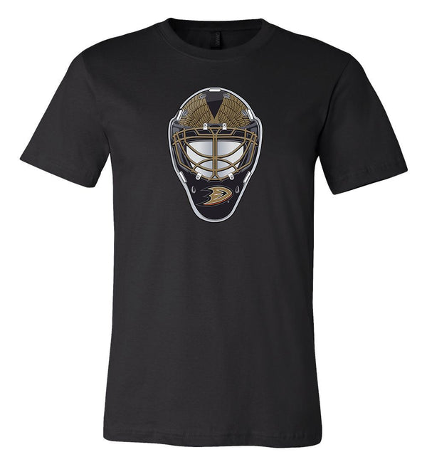 Anaheim Ducks Goalie Mask front logo Team Shirt jersey shirt