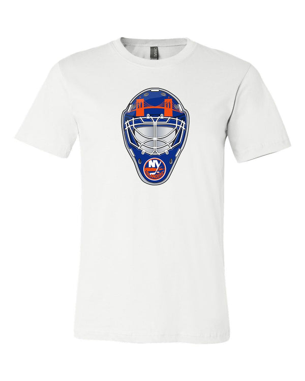 New York Islanders Goalie Mask front logo Team Shirt jersey shirt