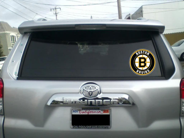 Boston Bruins Circle Logo Vinyl Decal / Sticker 5 Sizes!!!