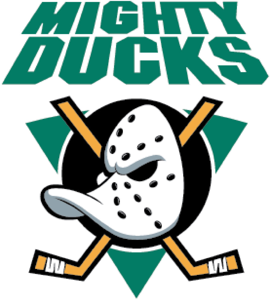Mighty Ducks Varsity Warriors Jersey Stickers