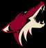 Phoenix Coyotes Mascot logo Vinyl Decal / Sticker 5 Sizes!!!