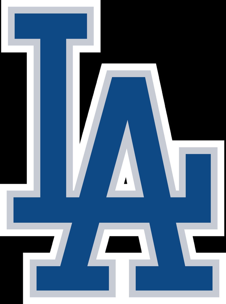 Rico MLB Los Angeles Dodgers La Logo' Small Static Decal, One Size