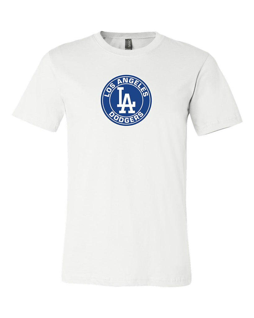 Los Angeles Dodgers Circle Logo Hawaiian Shirt - Tagotee