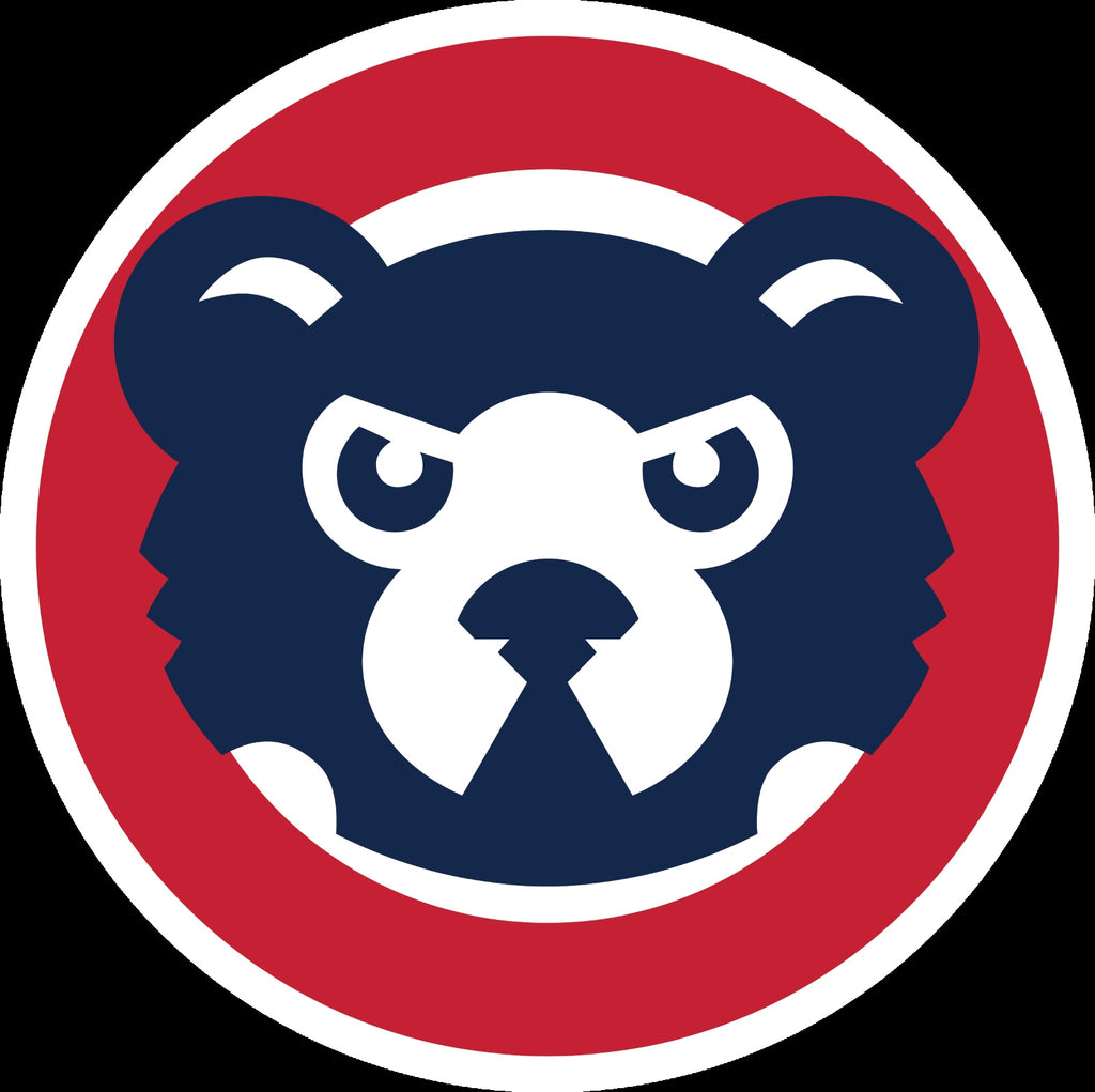 Play Ball! Cubs Baseball Mascot - Chicago Cubs - Sticker