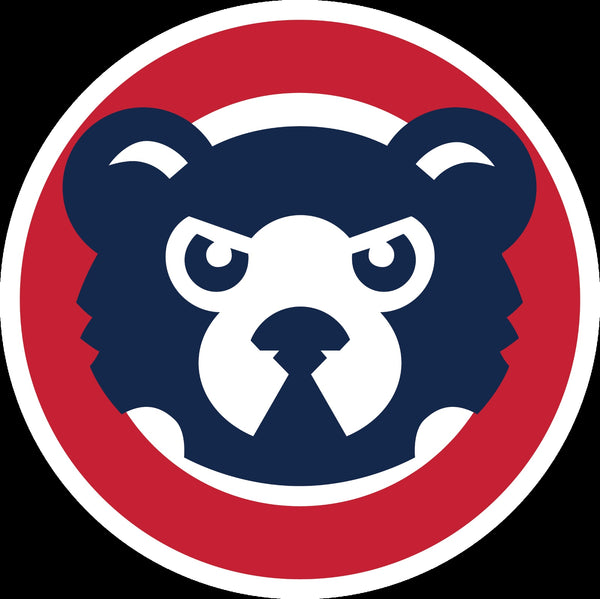 Chicago Cubs Mascot Circle logo Vinyl Decal / Sticker 5 Sizes!!!