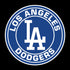 Los Angeles Dodgers Circle logo Vinyl Decal / Sticker 5 Sizes!!!
