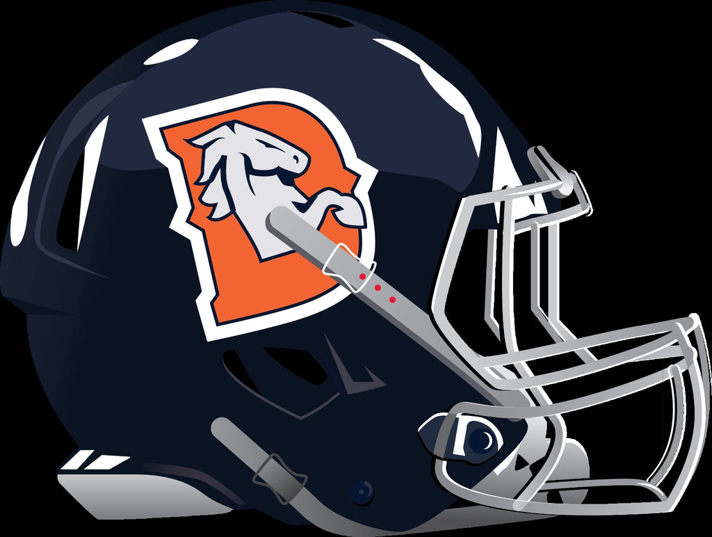 Denver Broncos Home State Decal 5 Vinyl Sticker