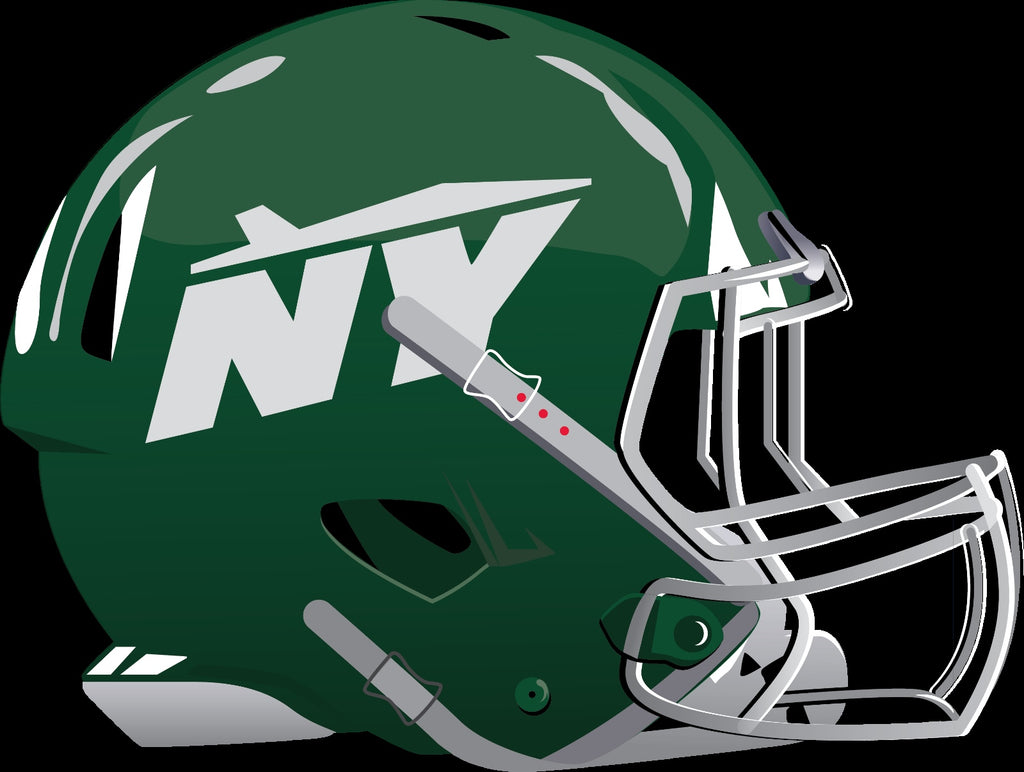 New York Jets Helmet 12 Vinyl Magnet