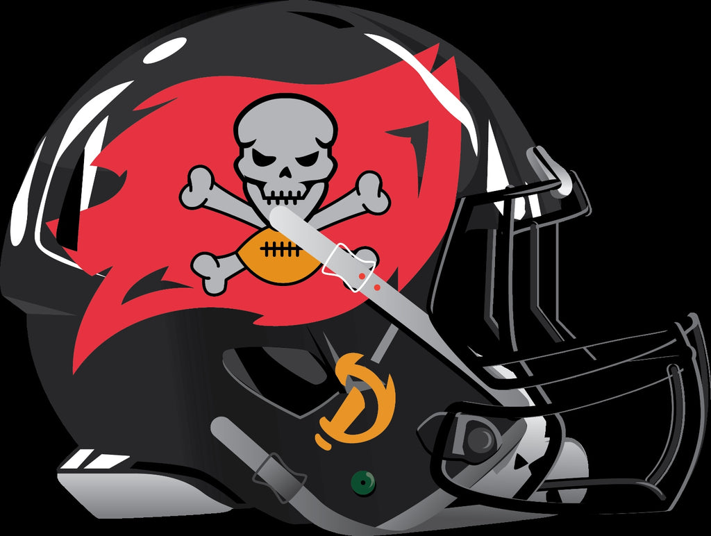 TAMPA BAY BUCCANEERS HELMET Vinyl Decal / Sticker ** 5 Sizes **