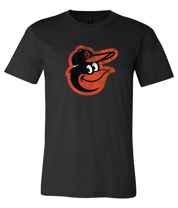 Baltimore Orioles Mascot logo Distressed Vintage logo T-shirt 6 Sizes S-3XL!!