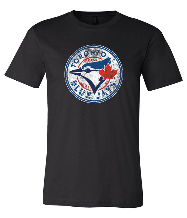 Toronto Blue Jays Circle logo Distressed Vintage logo T-shirt 6 Sizes S-3XL!!