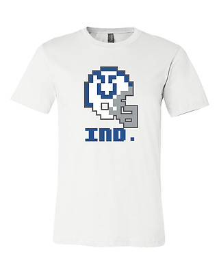 Indianapolis Colts  Retro tecmo bowl jersey shirt - Sportz For Less