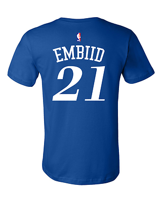 Joel Embiid Philadelphia 76ers #21  Jersey player shirt - Sportz For Less