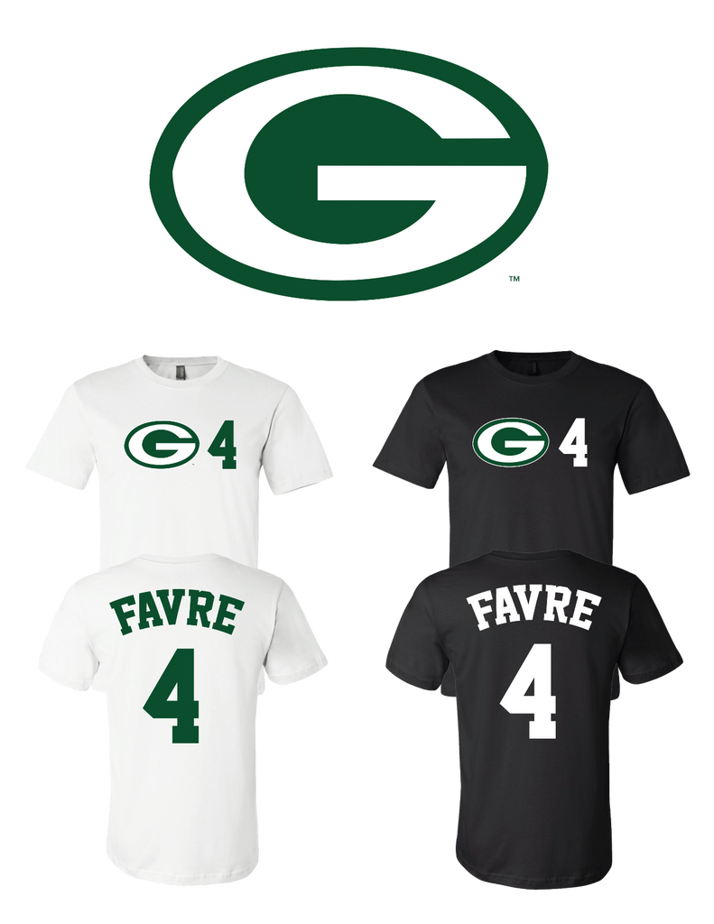 Brett Favre #4 Green Bay Packers Jersey player shirt