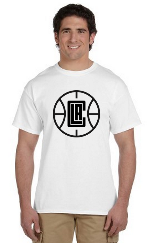 Los Angeles Clippers Black circle logo Team Shirt NBA  jersey shirt - Sportz For Less