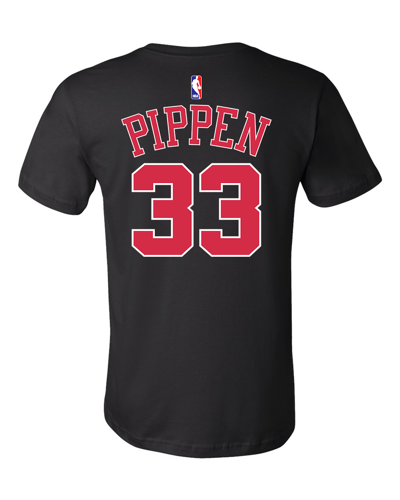 Scottie Pippen #33 Chicago Bulls N&N Player NBA Hoodie Red