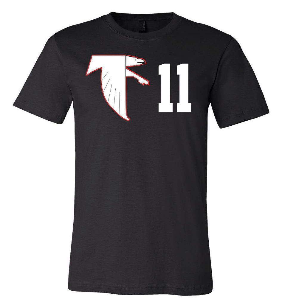 Atlanta Falcons Julio Jones Color Rush Player Pride T-Shirt - Mens