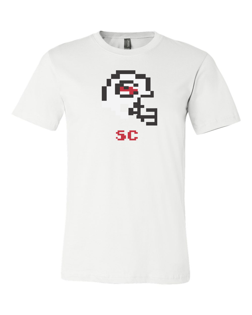 Oklahoma Sooners Retro Tecmo Bowl Helmet T-shirt 6 Sizes S-3XL!!