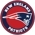 New England Patriots Circle Logo Vinyl Decal / Sticker 5 sizes!!