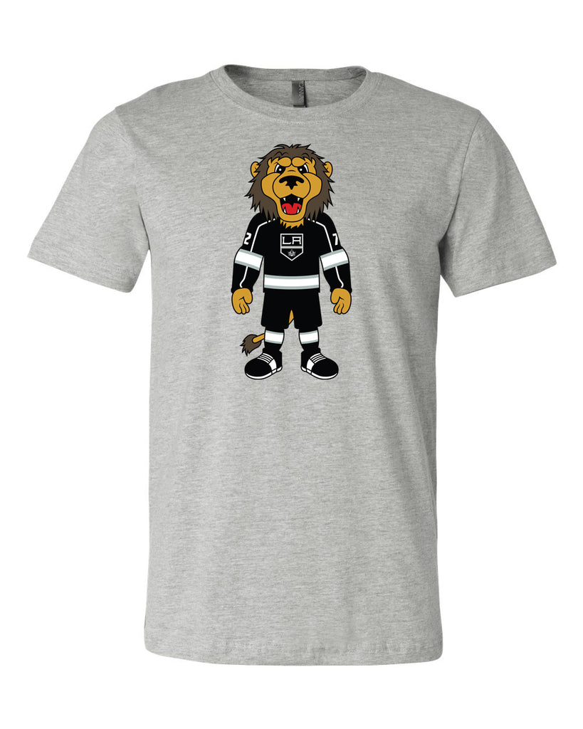 LA Kings Mascot "Bailey" Arms Up (Away Black Jersey