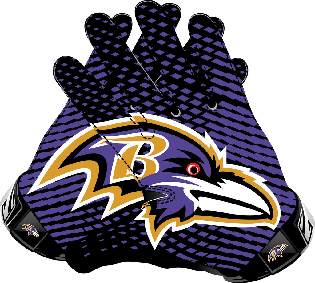 Ravens gloves hot sale