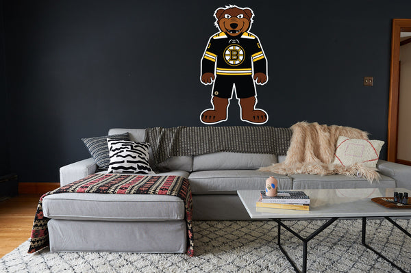 Boston Bruins Mascot Sticker / Vinyl Decal | Blades Mascot Sticker 🏒🏆