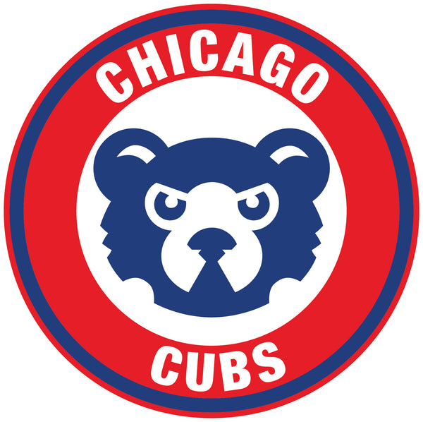 Chicago Cubs Circle Logo Vinyl Decal / Sticker 5 sizes!!