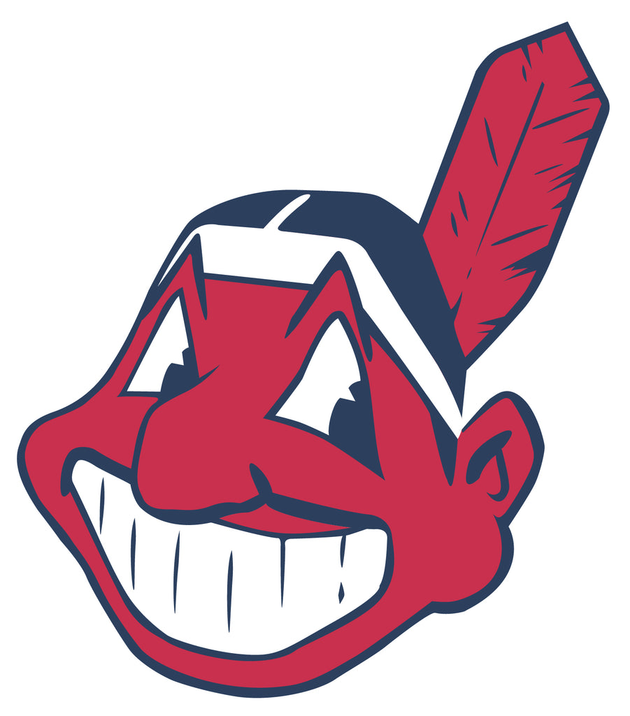 Cleveland Indians Chief Wahoo Inspired Cuttable File Decal Sticker