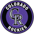 Colorado Rockies Circle Logo Vinyl Decal / Sticker 5 sizes!!