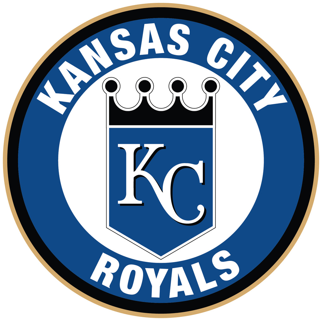 Kansas City Royals Logo Glitter MLB Sticker #13