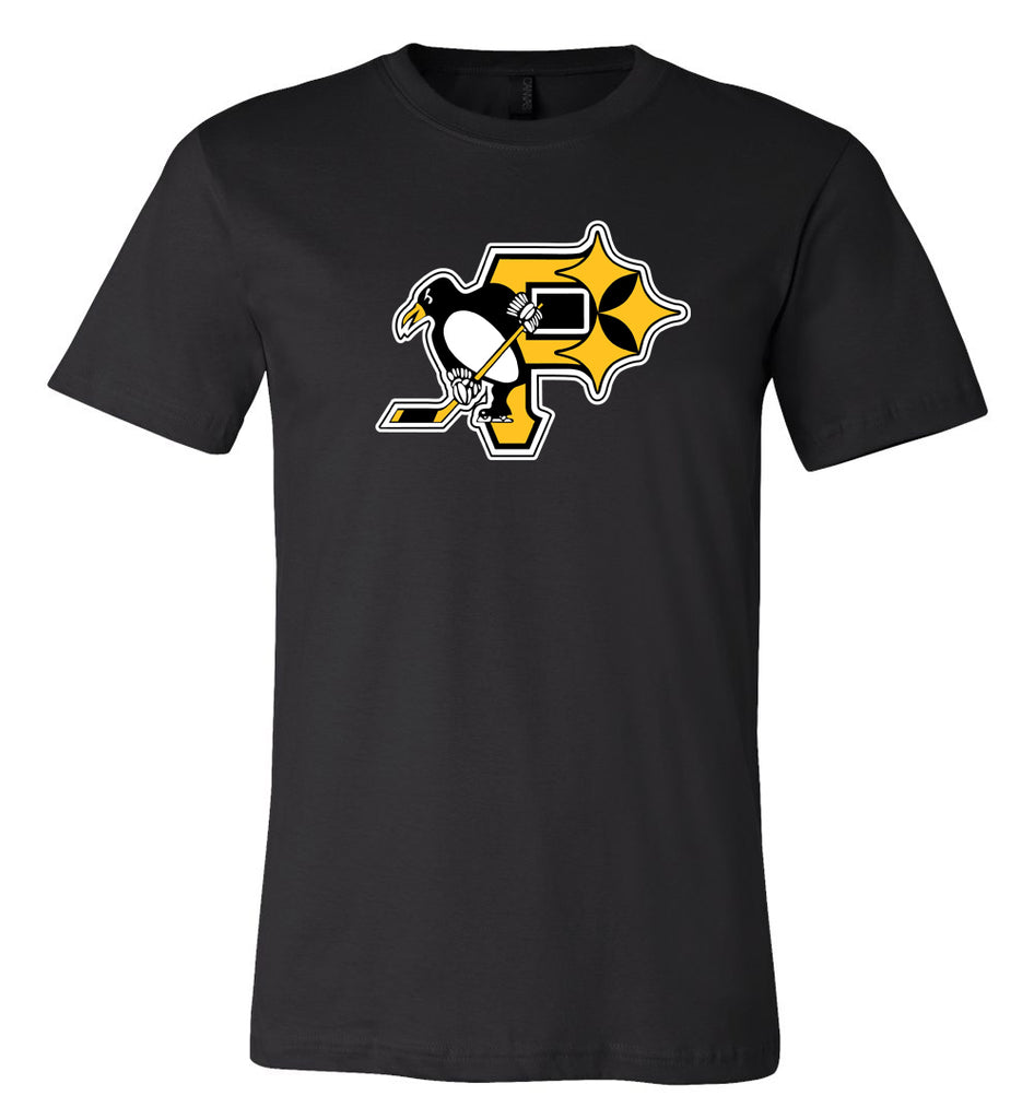 Pittsburgh Steelers Penguins Pirates logo mashup shirt, hoodie, sweater,  long sleeve and tank top