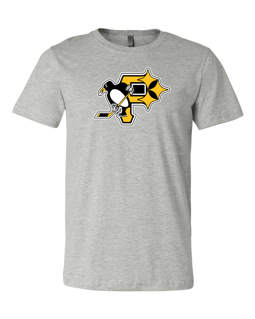 Pittsburgh Penguins Steelers Pirates Youth Short Sleeve Shirt Size Medium