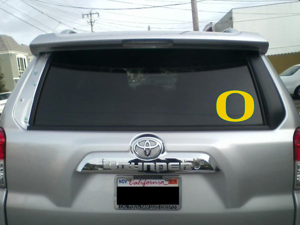 Oregon Ducks O Logo Vinyl Decal / Sticker 5 Sizes!!!