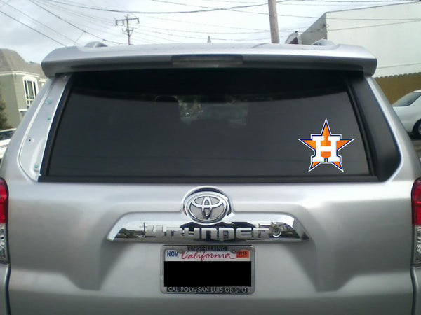 Houston Astros H Star Logo Vinyl Decal / Sticker 5 Sizes!!!