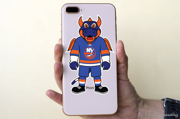 New York Islanders Mascot Sticker / Decal | Sparky Mascot Sticker 🏒🏆