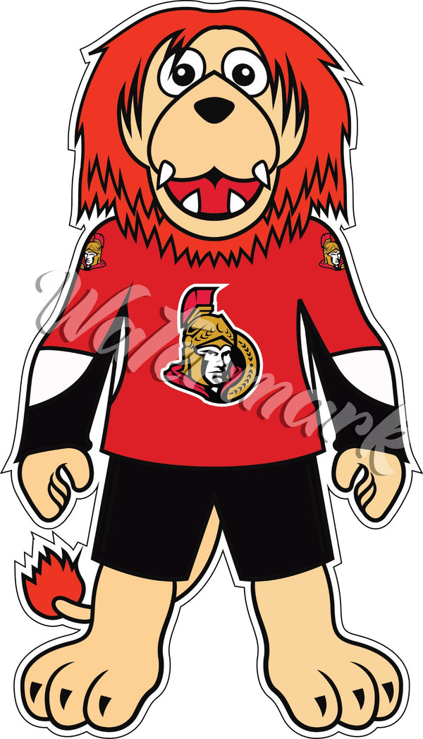 Ottawa Senators Mascot Shirt | Sparty Mascot Shirt 🏒🏆