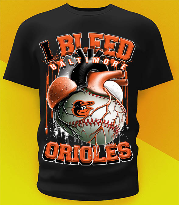 Baltimore Orioles Bleed Shirt