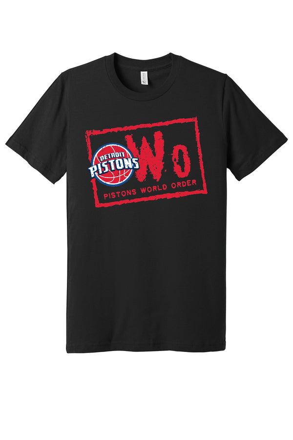 Detroit Pistons NWO T-shirt 6 Sizes S-5XL!! Fast Ship 🏀