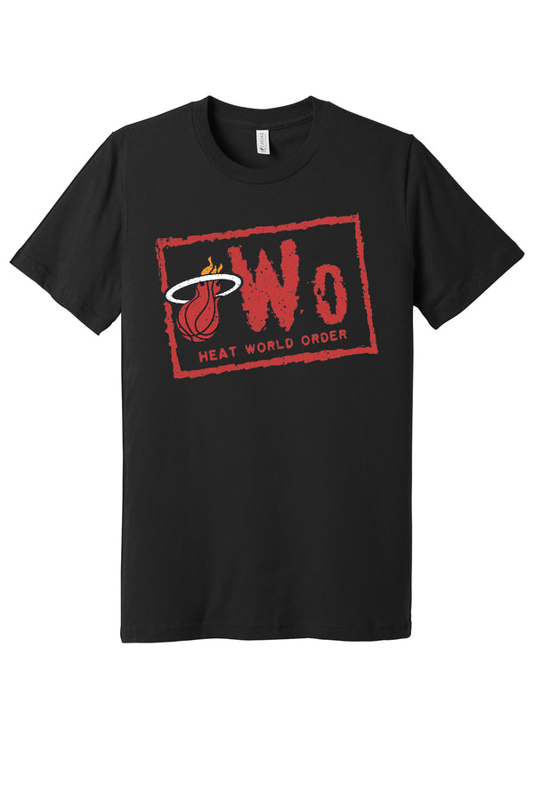 Miami Heat NWO T-shirt 6 Sizes S-5XL!! Fast Ship 🏀