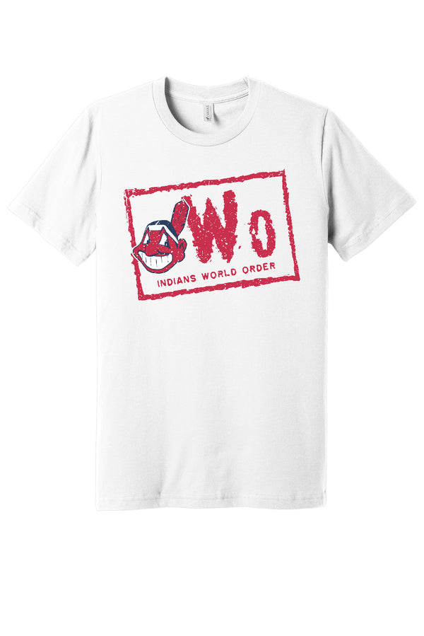 Cleveland Indians NWO T-shirt 6 Sizes S-5XL!! Fast Ship ⚾