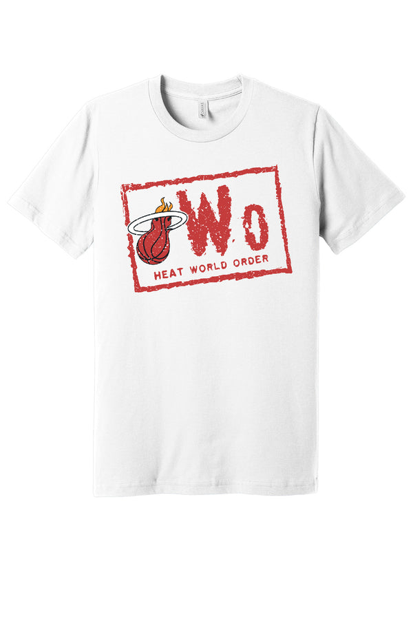 Miami Heat NWO T-shirt 6 Sizes S-5XL!! Fast Ship 🏀