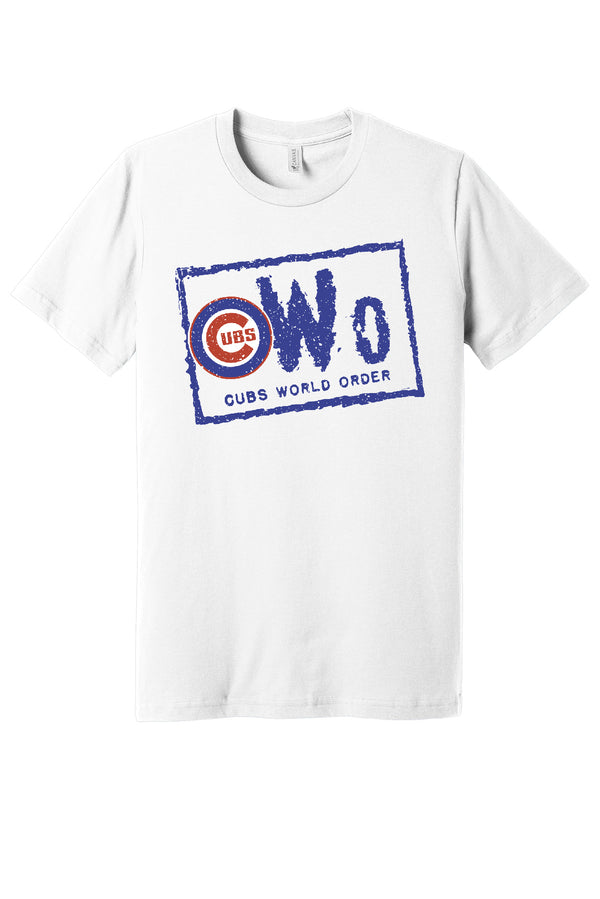 CHIGAGO CUBS NWO T-shirt 6 Sizes S-5XL!! Fast Ship ⚾