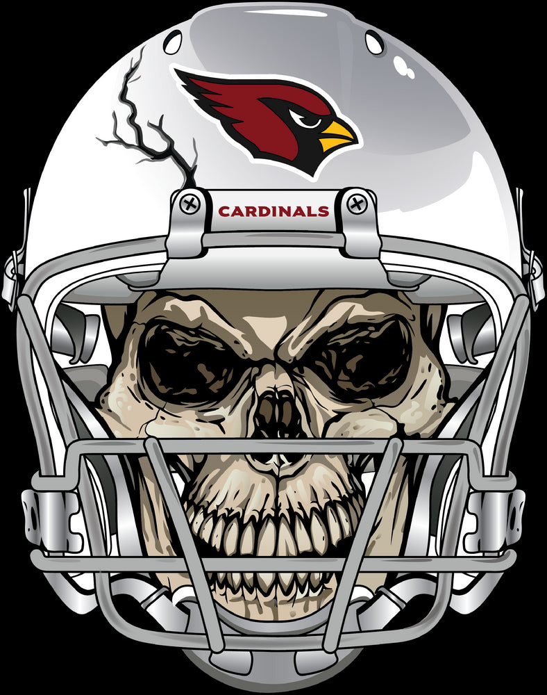 Lids Arizona Cardinals WinCraft 3.75'' x 5'' Alternate Helmet Multi-Use  Decal
