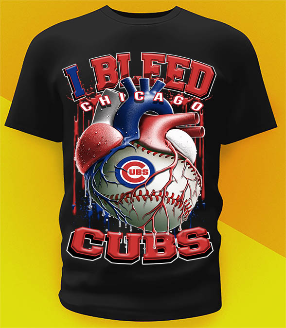 Chicago Cubs Bleed Shirt