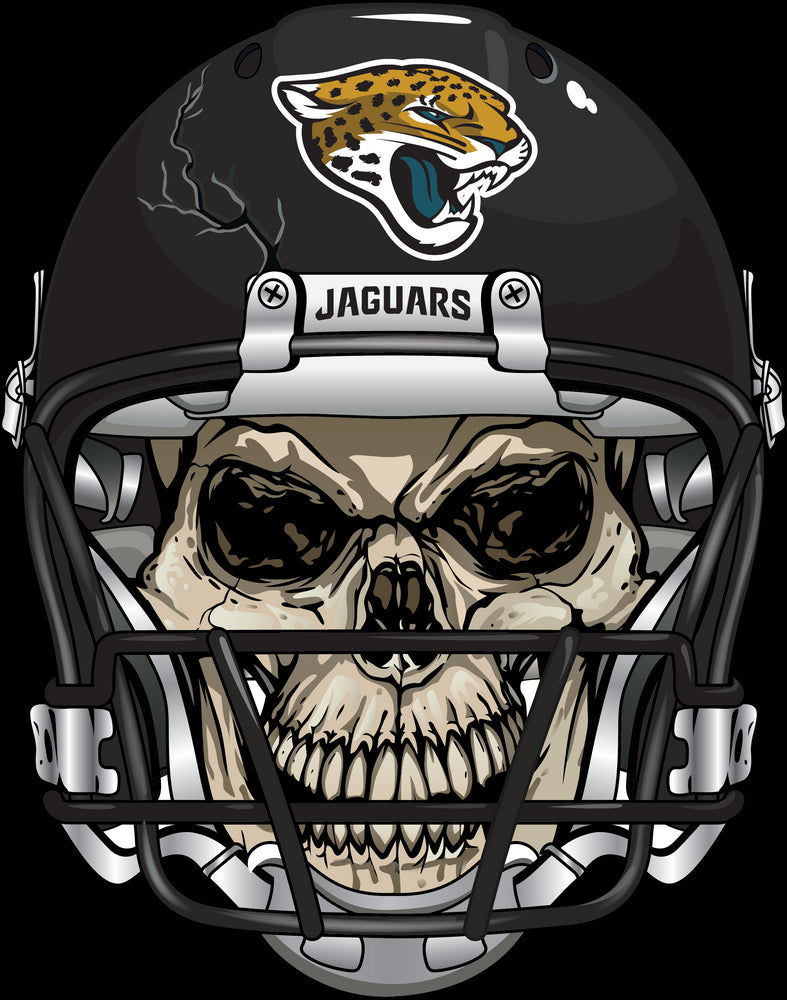 FANMATS 60601 Jacksonville Jaguars Heavy Duty Aluminum Embossed Color  Emblem, Auto Emblem Decal - Alternate